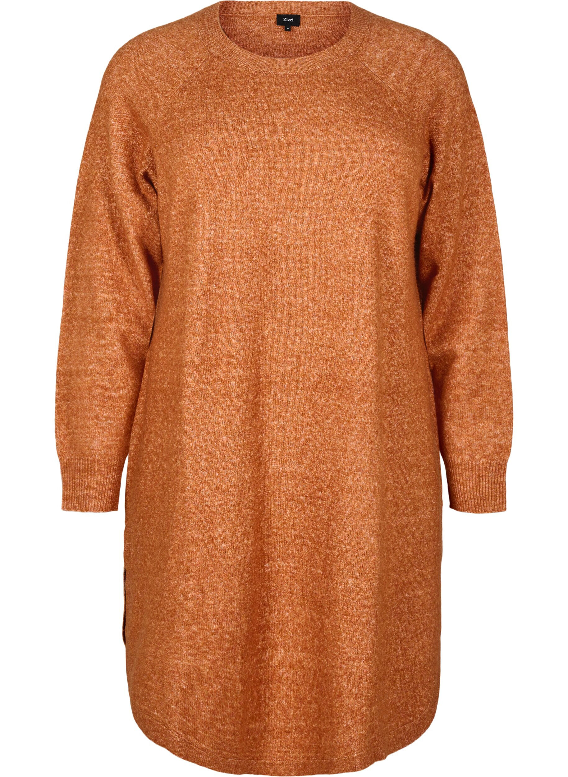 Strickkleid mit Rundhalsausschnitt