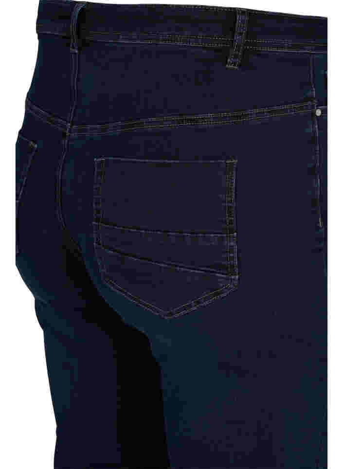 Gemma Jeans in normaler Passform mit hoher Taille, Dark blue, Packshot image number 2