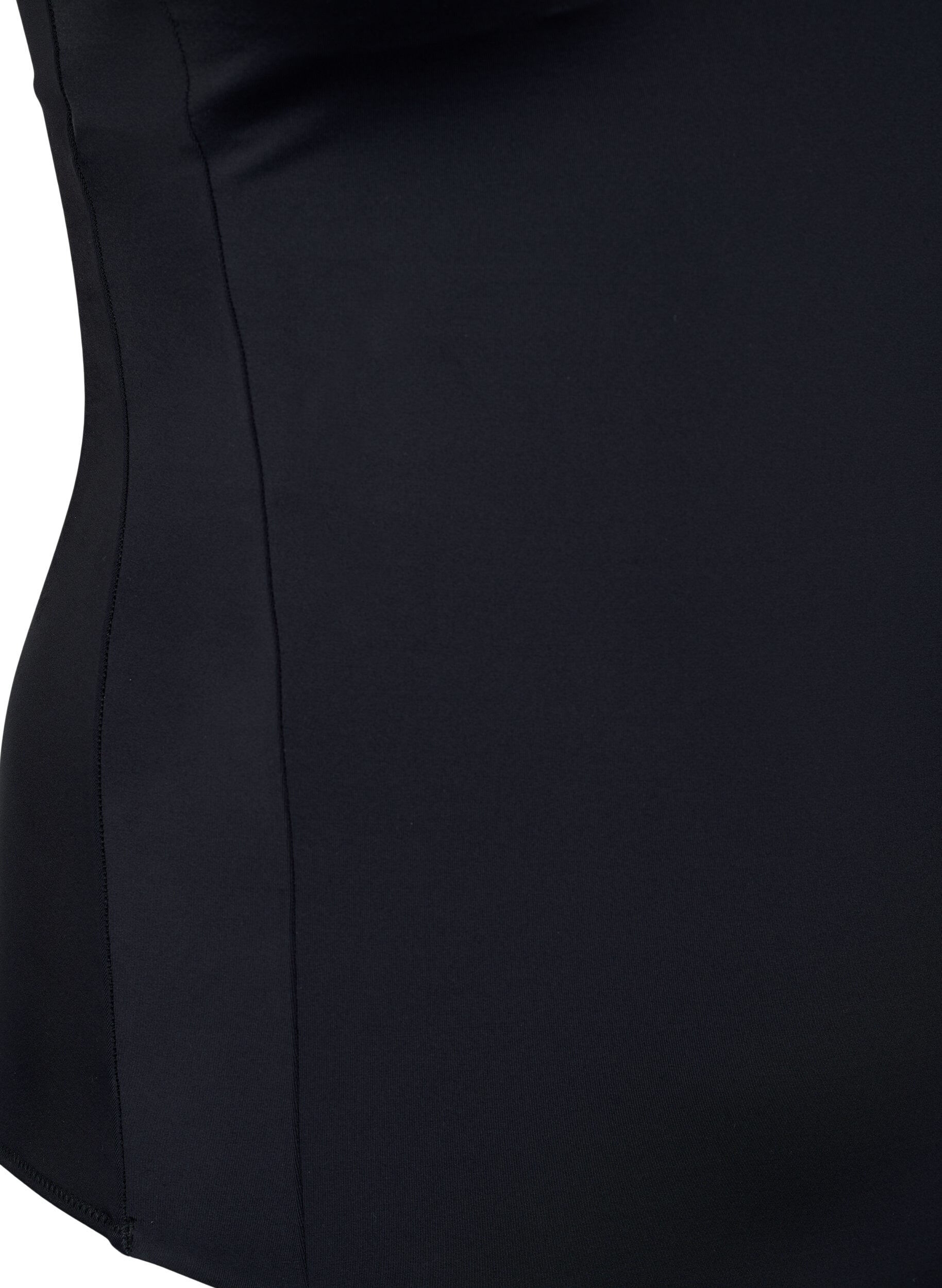 ZizziSportlicher Badeanzug mit Racerback, Black, Packshot image number 3