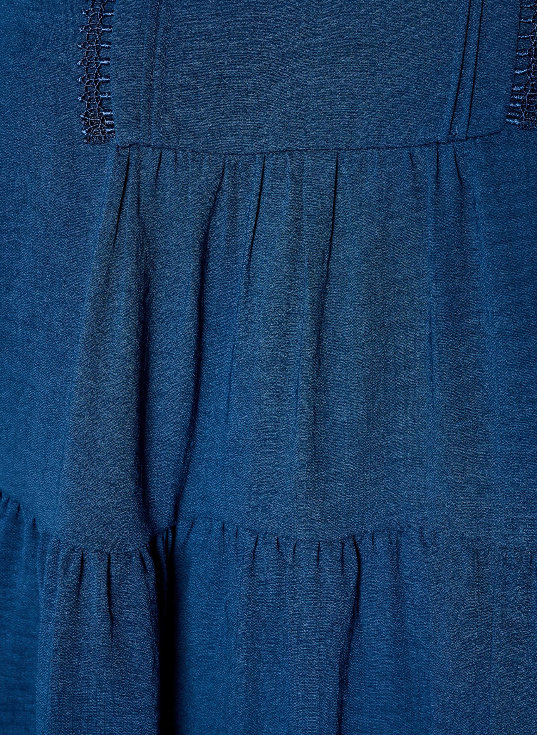 ZizziA-Linien-Kleid mit Empire-Linie, Blau, Packshot image number 2