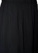 Culottes aus Viskose mit hoher Taille und weiten Beinen, Schwarz, Packshot image number 2