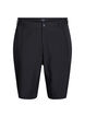 Bermuda-Shorts mit hoher Taille, Schwarz, Packshot image number 0