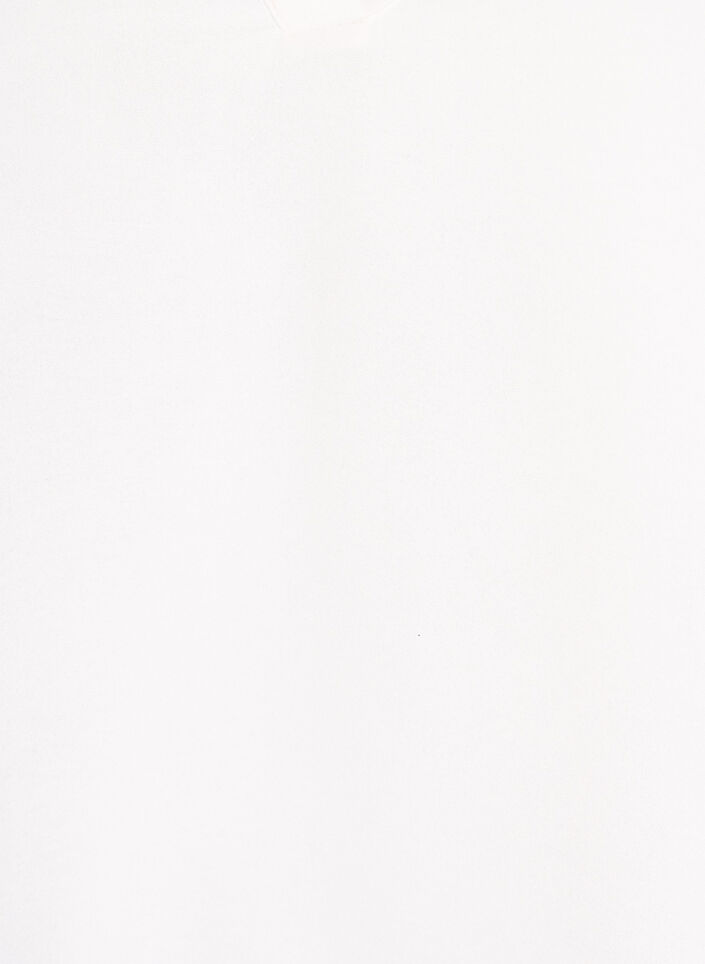 Bluse mit Smockb&uuml;ndchen und V-Ausschnitt, Vanille, Packshot image number 2