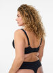 Gepolsterter BH mit Spitze, Schwarz, Model image number 2
