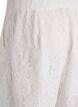 Hoch taillierte Bermudashorts aus Spitze, Vanille, Packshot image number 3