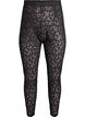 Spitzenleggings mit hoher Taille, Schwarz, Packshot image number 0