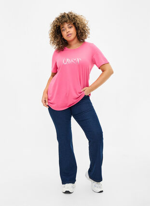 FLASH - T-Shirt mit Motiv, Hot Pink Amour, Model image number 2