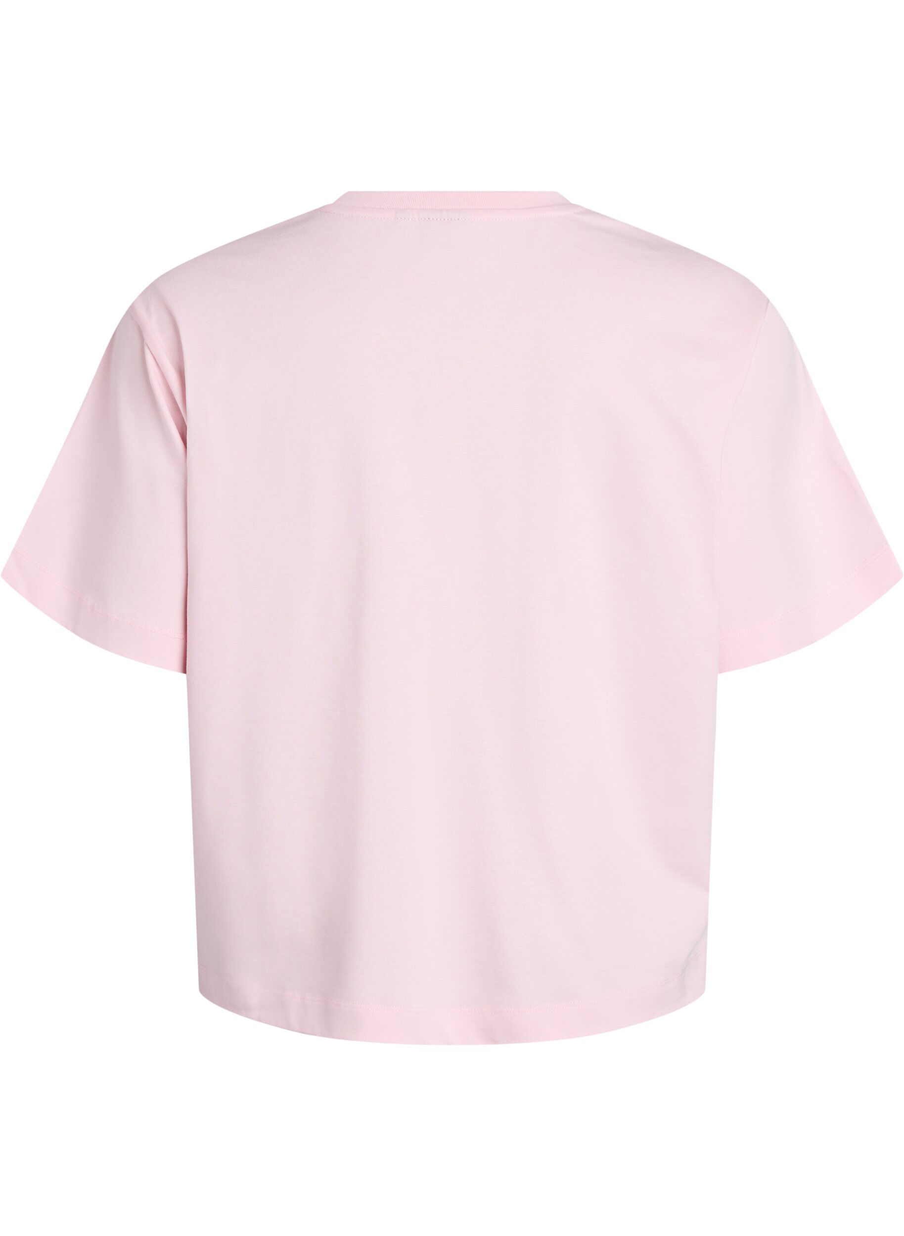 ZizziBoxy Baumwoll-T-Shirt., Pink, Packshot image number 1
