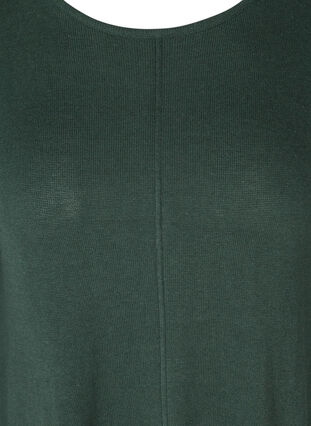Strickpullover mit A-Passform, Darkest Spruce, Packshot image number 2