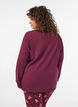 Nachtbluse mit Print, Rot, Model image number 2