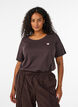 T-Shirt mit Print, Braun, Model image number 0