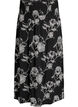 Maxirock aus Viskose mit Smock, Schwarz, Packshot image number 0