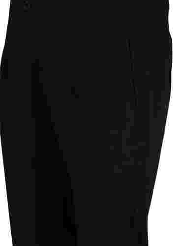 Klassische Hose mit hoher Taille, Black, Packshot image number 2