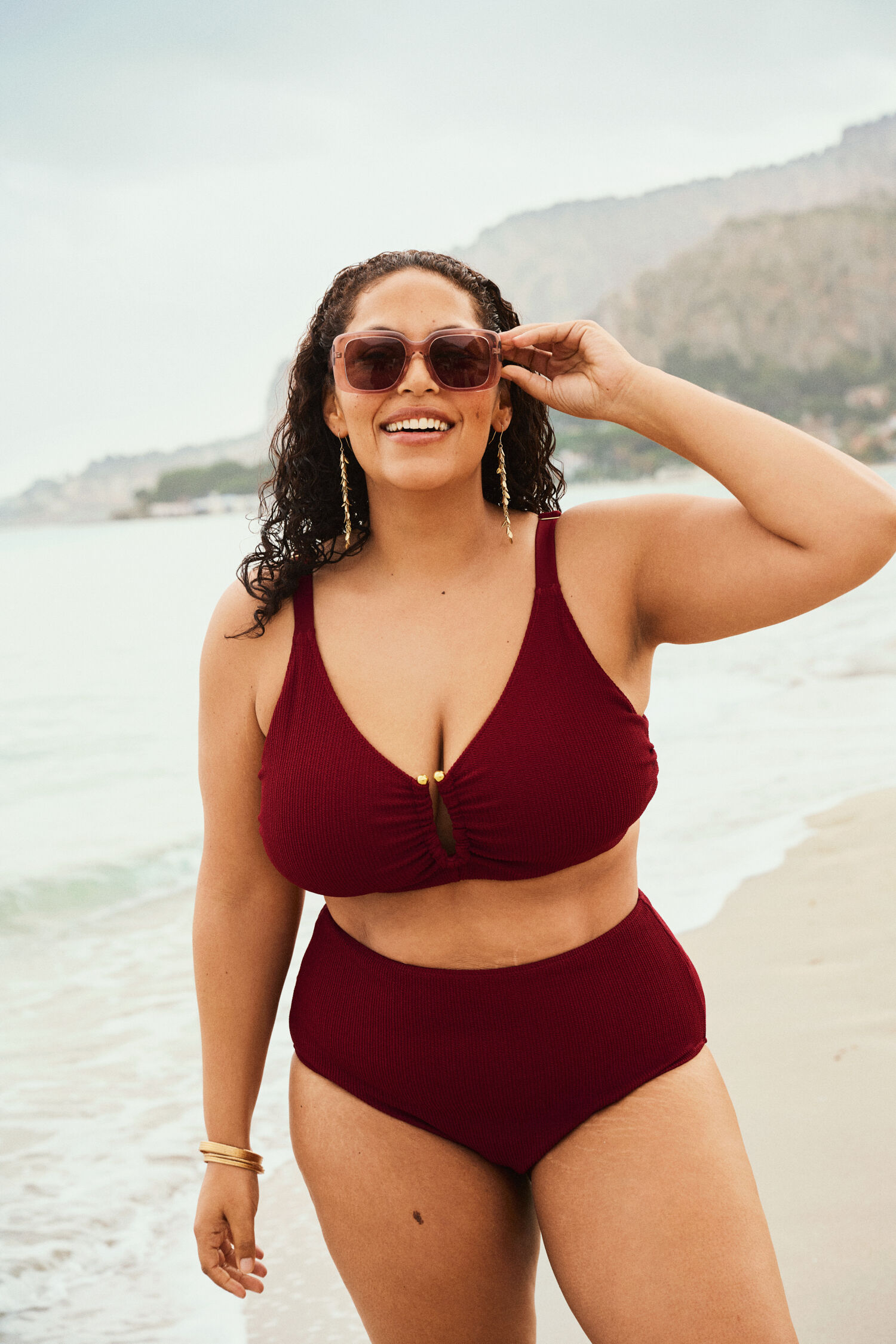 ZizziBikini mit Details, , Model