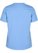 Basic T-Shirt aus Baumwolle mit Rundhalsausschnitt, Blau, Packshot image number 1