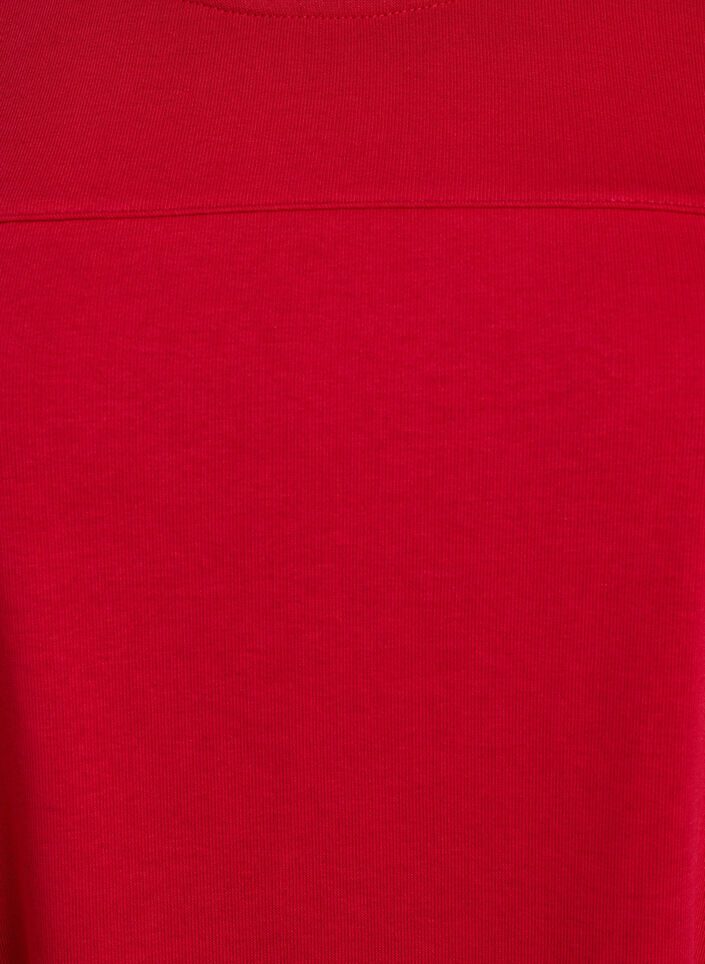 Jerseykleid mit kurzen &Auml;rmeln und Taschen, Rot, Packshot image number 2