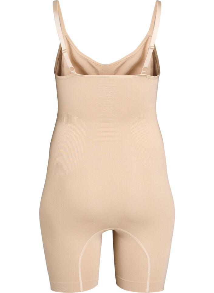 Shapewear-Body mit Öffnung im Schritt, Beige, Packshot image number 1