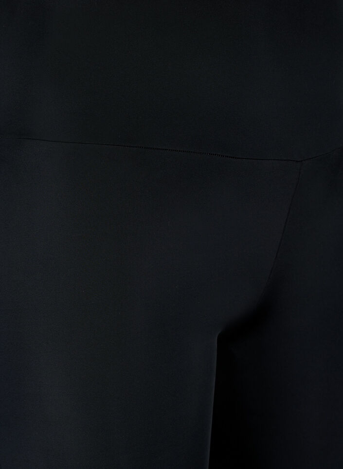 Lange Badeshorts, Schwarz, Packshot image number 2