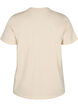 T-Shirt aus Baumwolle mit Print, Beige, Packshot image number 1
