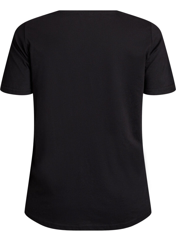 FLASH - T-Shirt mit Print, Schwarz, Packshot image number 1