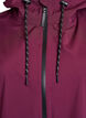 Regenjacke mit Taschen und Kapuze., Dunkles Bordeaux, Packshot image number 2