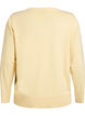 Feinstrick-Strickjacke mit Rundhalsausschnitt, Gelb, Packshot image number 1