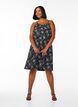 Midi-Tr&auml;gerkleid aus Bio-Baumwolle., Schwarz, Model image number 1