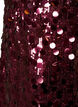 Kurzer Paillettenrock mit Gummibund, Dunkles Bordeaux, Packshot image number 2