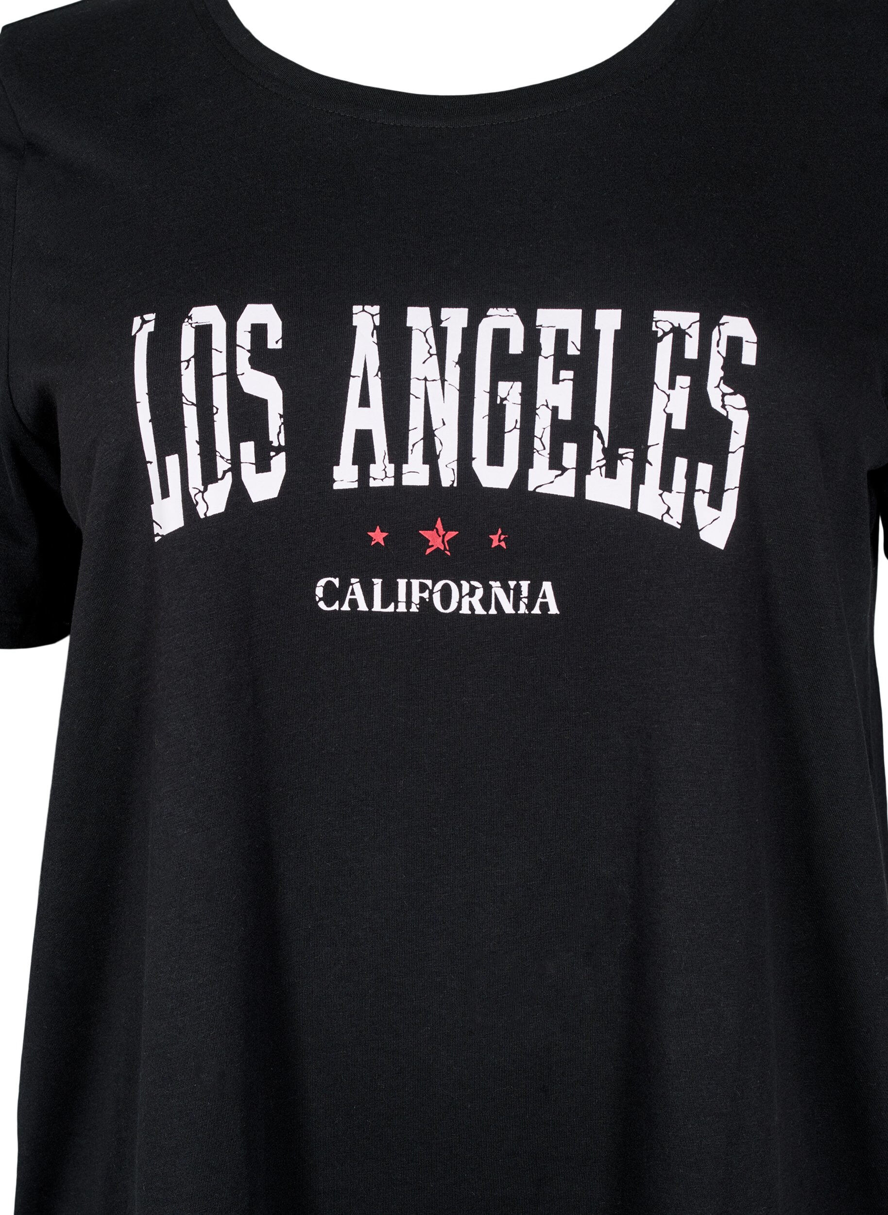 ZizziT-Shirt mit Print, Schwarz, Packshot image number 2