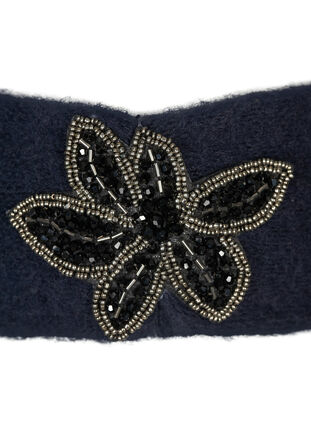 Haarband mit Perlen, Navy, Packshot image number 2