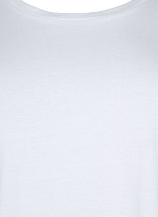 T-Shirt aus Baumwolle mit Broderi anglaise, Bright White, Packshot image number 2