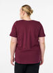 FLASH - T-Shirt mit Print, Dunkles Bordeaux, Model image number 2