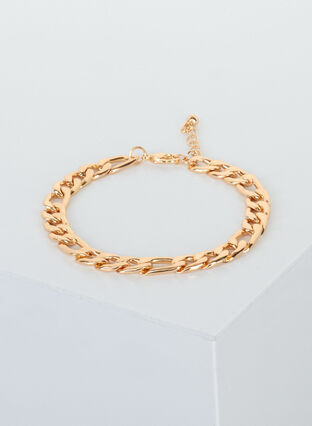 Goldfarbiges Armband, Gold Metal, Packshot image number 1