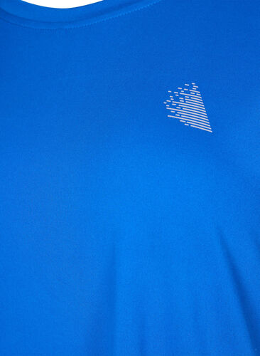 Kurzarm Trainingsshirt, Lapis Blue, Packshot image number 2