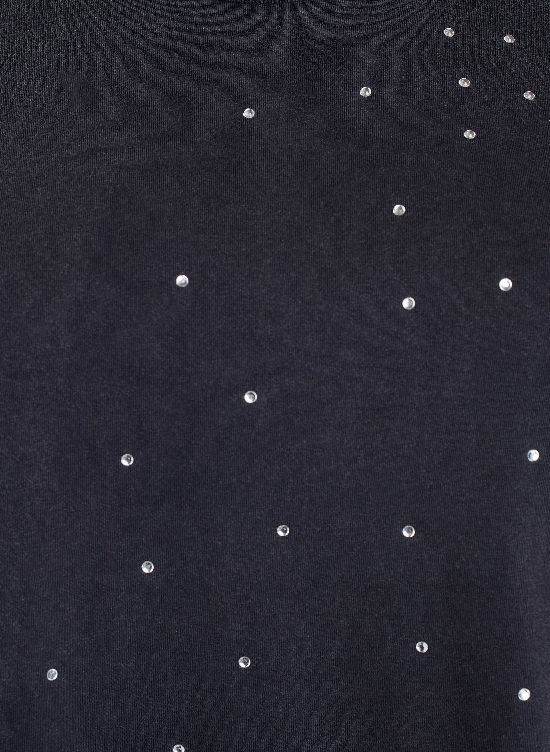 ZizziT-Shirt aus Bio-Baumwolle mit coolem Print, Grau, Packshot image number 2