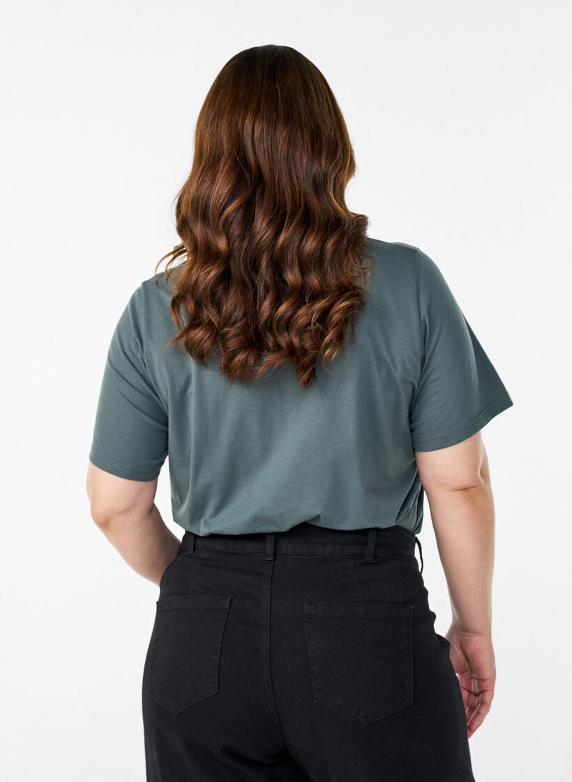 FLASH - T-Shirt mit Print, Gr&uuml;n, Model image number 2