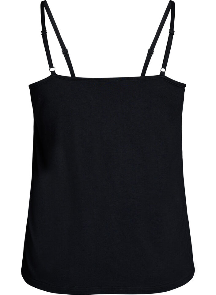 Top mit Spitzendetails und Spaghettitr&auml;gern, 0199, Packshot image number 1