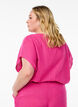 FLASH - Lockere Bluse mit angeschnittenen Ärmeln, Pink, Model image number 2