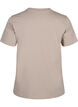Basic-T-Shirt aus Baumwolle mit Rundhalsausschnitt, Beige, Packshot image number 1
