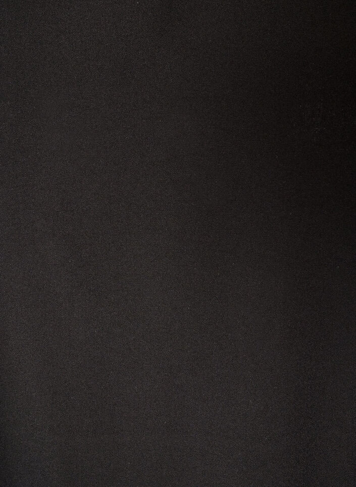 Bluse aus Viskose mit V-Ausschnitt und langen &Auml;rmeln, Schwarz, Packshot image number 2