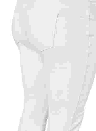 Schwangerschafts-Jeggings aus Baumwolle, White, Packshot image number 3