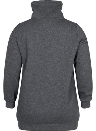 Schwangerschafts-Sweatshirt mit Stillfunktion, Dark Grey Melange, Packshot image number 1