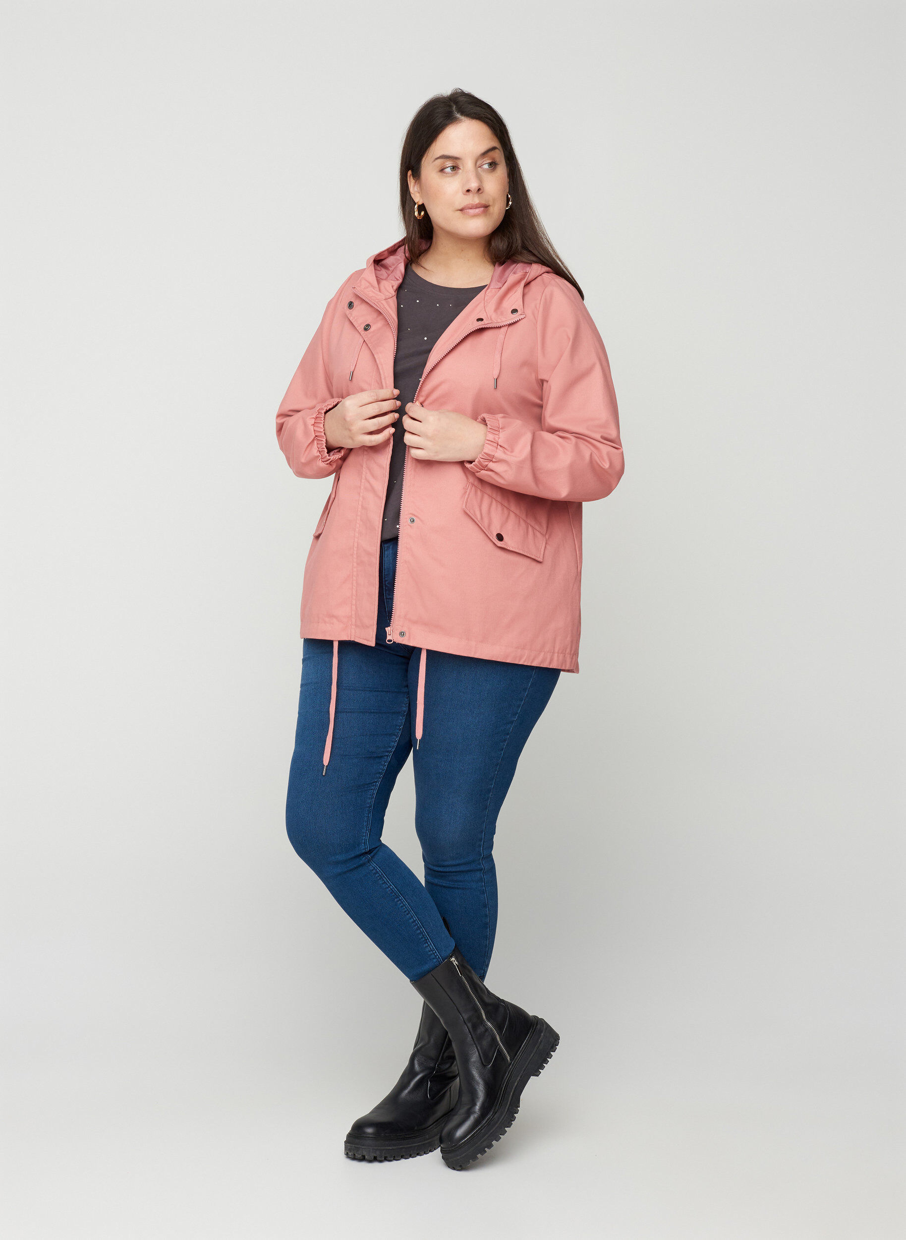 ZizziJacke , Ash Rose, Model image number 2