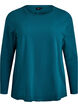 Basic Top aus Jersey mit langen &Auml;rmeln, Gr&uuml;n, Packshot image number 0