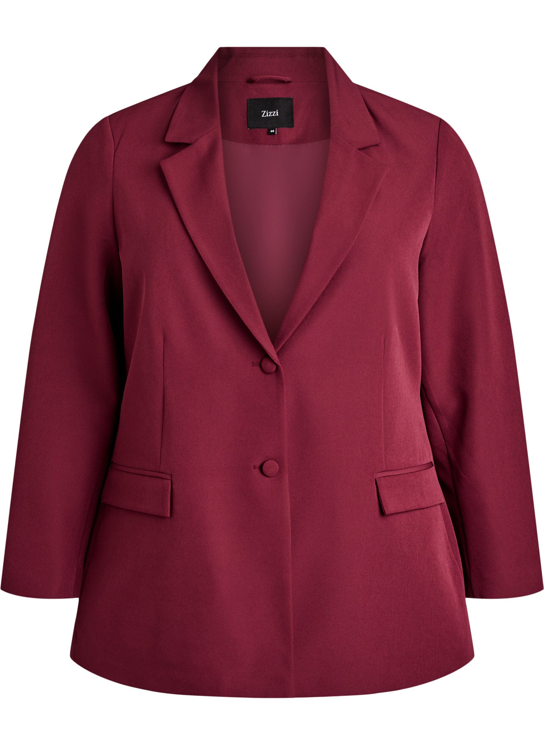 Klassischer Blazer mit Knopfverschluss