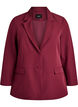 Klassischer Blazer mit Knopfverschluss, Rot, Packshot image number 0
