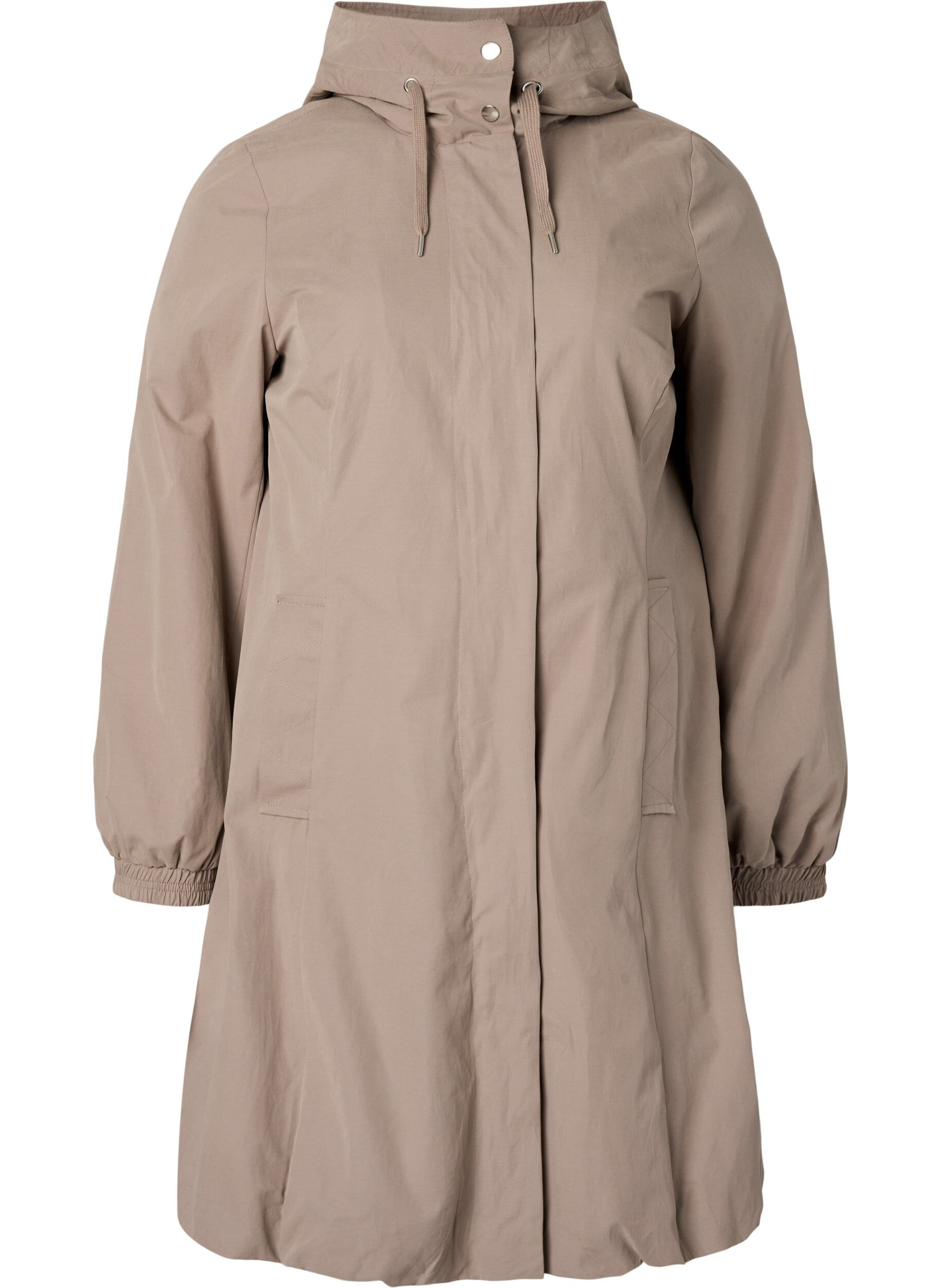 ZizziJacke mit Kapuze, Moon Rock, Packshot image number 0