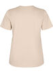 Basic-T-Shirt aus Baumwolle mit Rundhalsausschnitt, Beige, Packshot image number 1