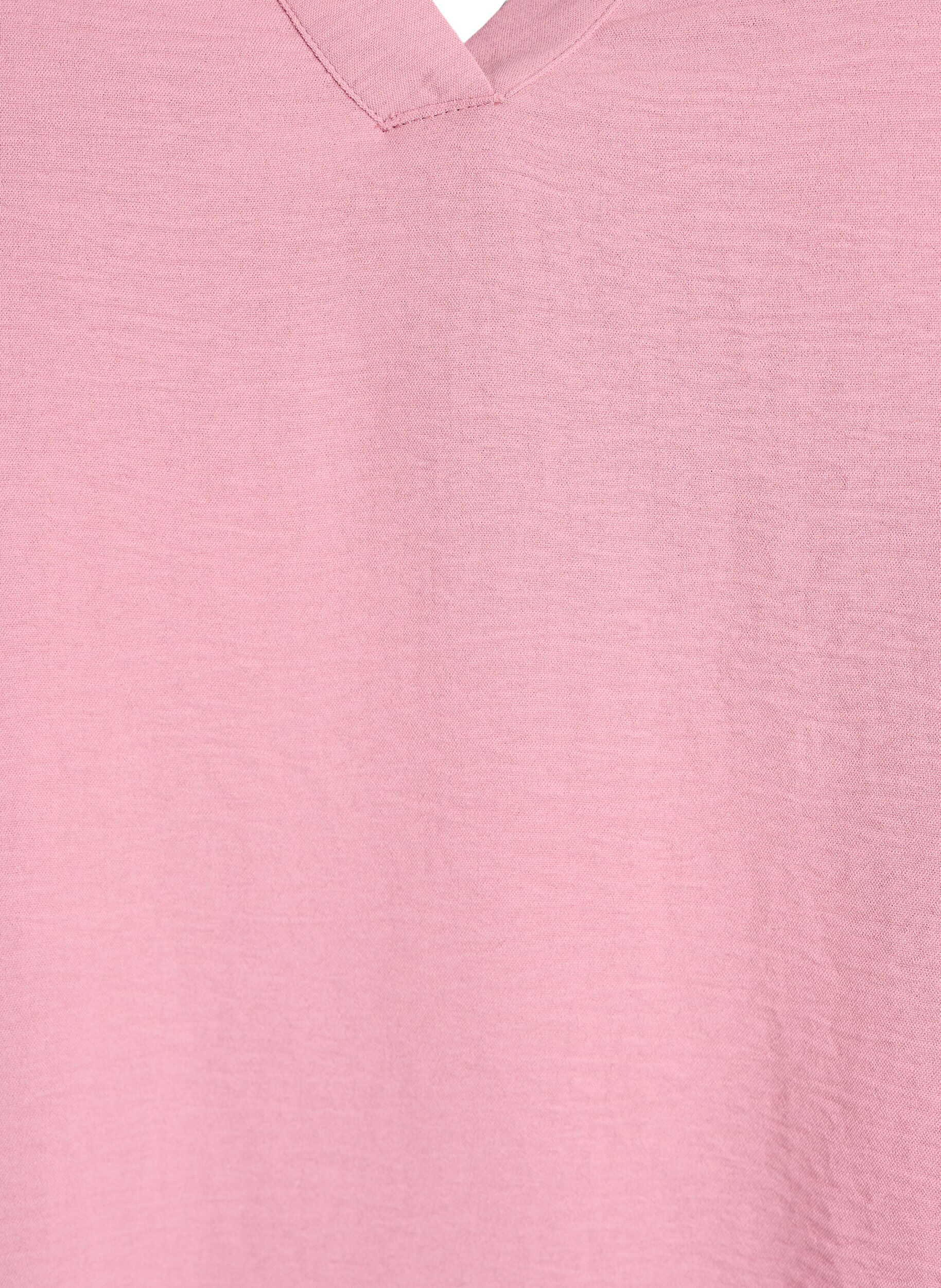 ZizziFLASH - Bluse mit 3/4-&Auml;rmeln, Rot, Packshot image number 2