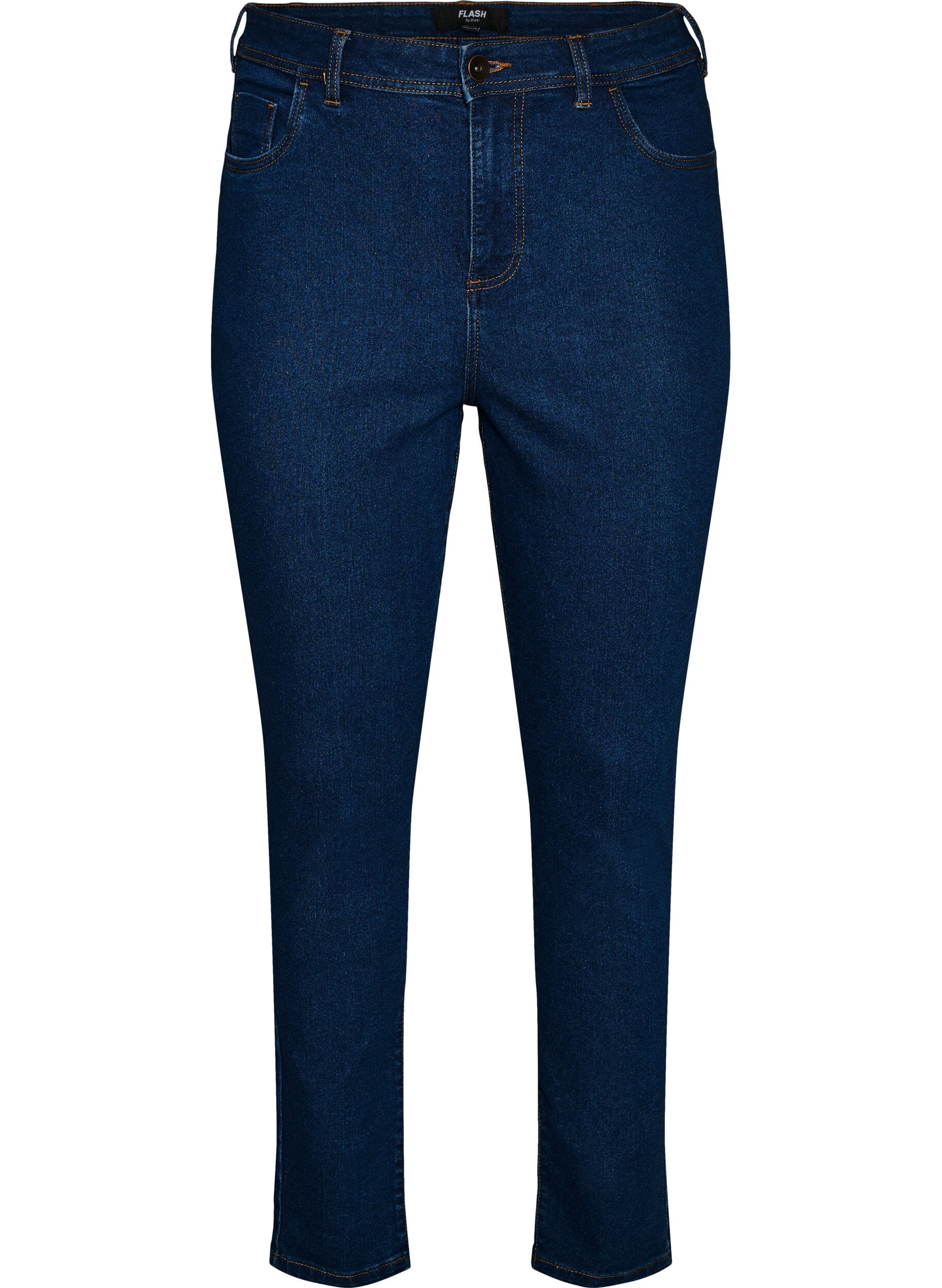 ZizziJeans mit Super Slim Fit, Blau, Packshot image number 0